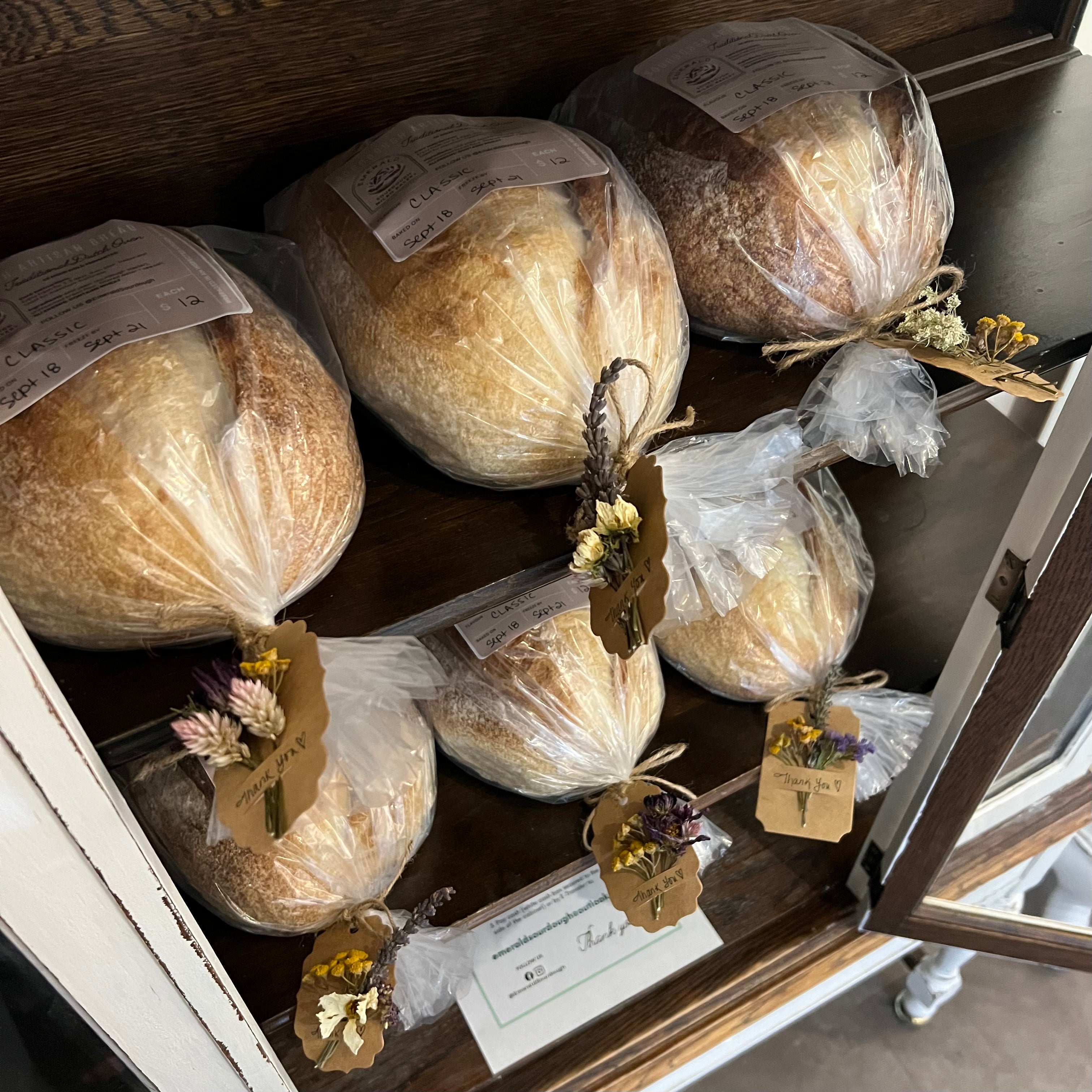 Emerald Sourdough Gift Certificates
